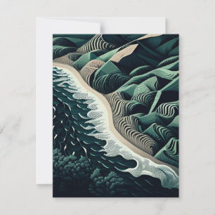 Serene Shores Card