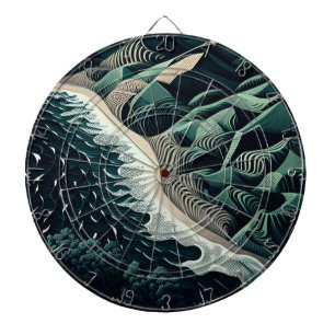 Serene Shores Dartboard