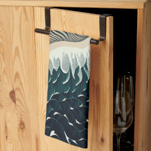 Serene Shores Kitchen Towel