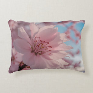 Serene Spring Flower Art  Accent Pillow