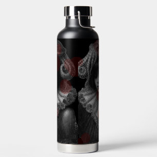 Serene Squid Unique Oceanic Trance Water Bottle