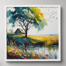 Serene Summer: Landscape -