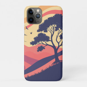 Serene Sunset Landscape  iPhone 11 Pro Case
