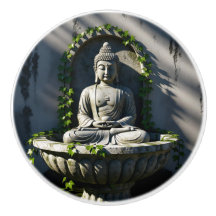 Serene Tranquil Buddha Fountain 