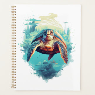 Serene Underwater Turtle Copy Copy Planner