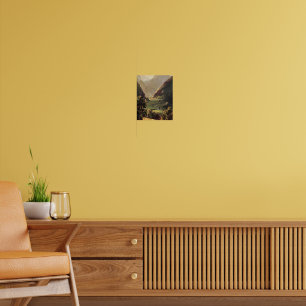 Serene Valley Landscape  Poster