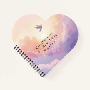 Serene Watercolor Dove Prayer & Faith Journal