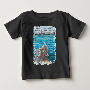 Serene Waterscape in San Juan de Ulua, Veracruz Baby T-Shirt