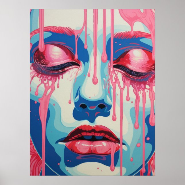 Serene Whispers: The Duality of Colour Poster (Front)