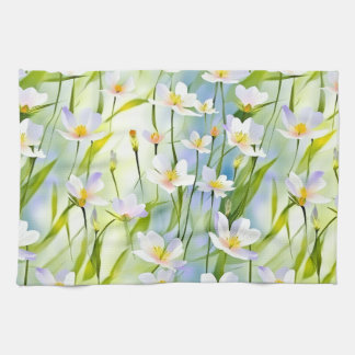 Serene Wildflower   Kitchen Towel