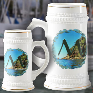 Serene Yelapa 0758 Beer Stein