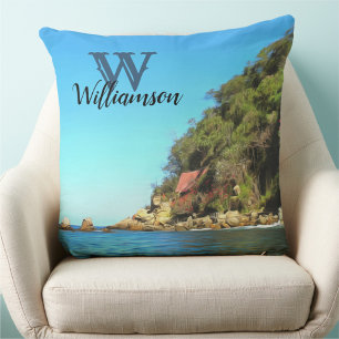 Serene Yelapa 0758 Throw Pillow