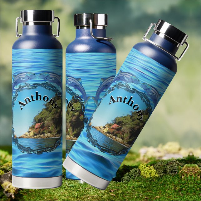 Serene Yelapa 0758 Water Bottle (Creator Uploaded)