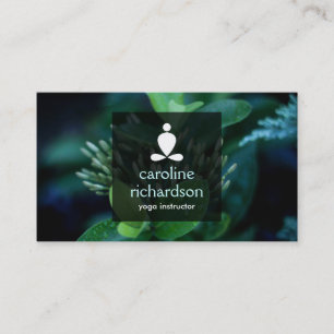 Serene Yoga, Meditation, Zen Business Card