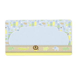 Serengeti Baby Name Tag