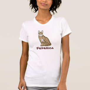 Serengeti Cat Breed Customizable T-Shirt