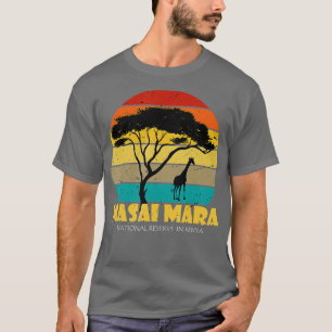 Serengeti Masai Mara National reserve Kenya Safari T-Shirt