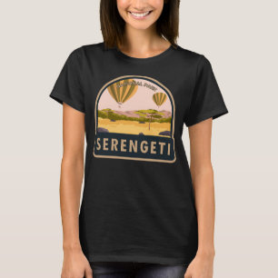 Serengeti National Park Tanzania Hot Air Balloon S T-Shirt