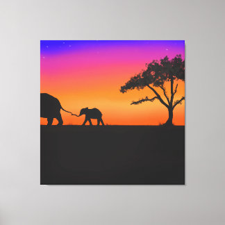 Serengeti Nights Canvas Print