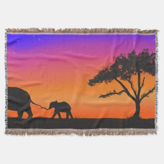 Serengeti Nights Throw Blanket