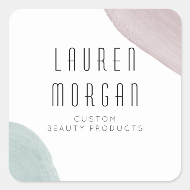 Sérénité moderne | Sticker Monogramme (Devant)