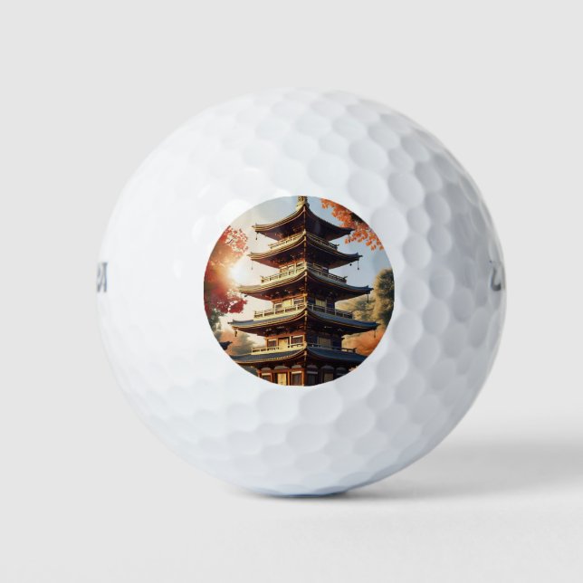"Serenity Abounds" Golf Balls (Front)
