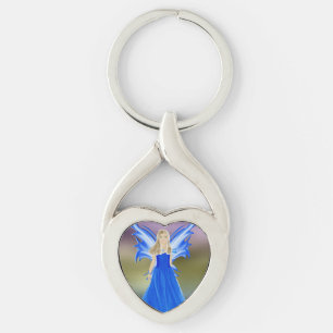 Serenity Angel Keychain