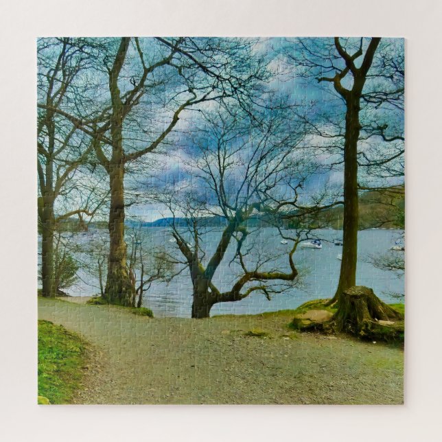 Serenity at Lake Windermere Jigsaw Puzzle (Vertical)