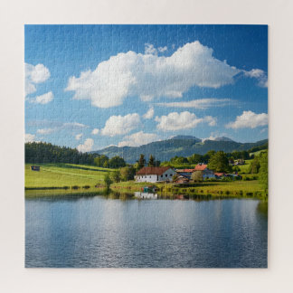 Serenity at the Lakeside Jigsaw Puzzle