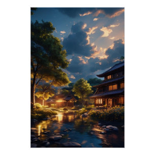 Serenity at Twilight Poster