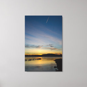 Serenity Below Canvas Print