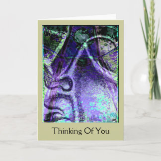 Serenity Blue Thinking Of You Card