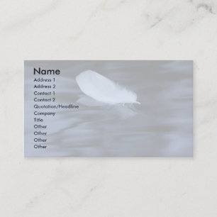 serenity business card