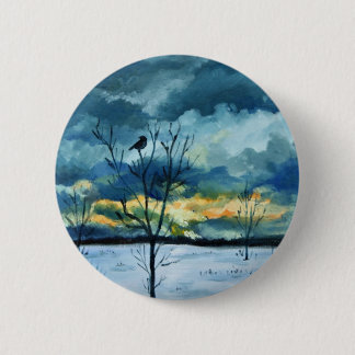 "Serenity" by Hilary J England 2 Inch Round Button