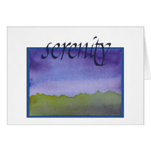 Serenity Card