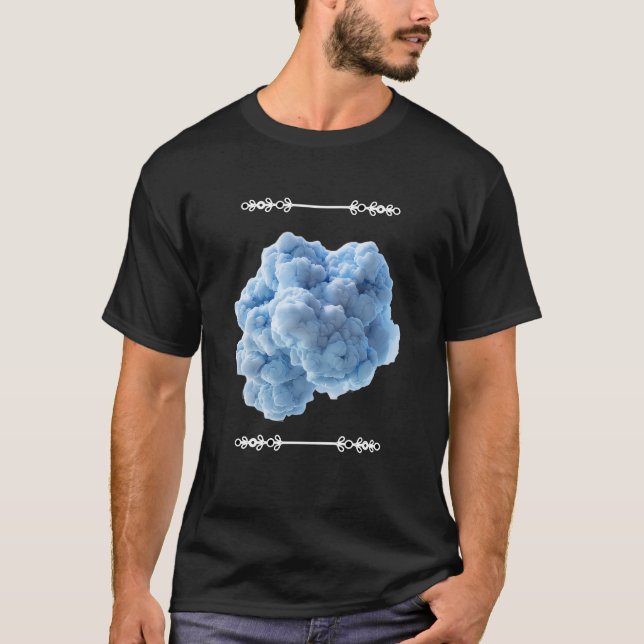 Serenity Cloud Graphic Tee - T-shirt à vibrations  (Devant)
