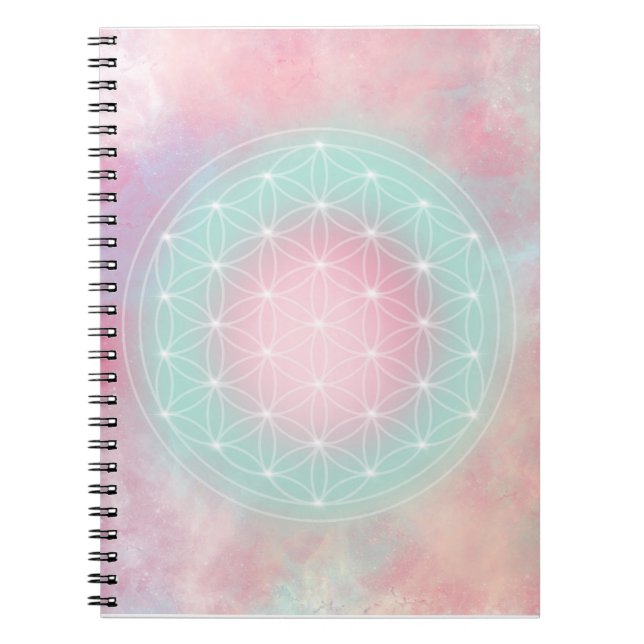 Serenity Flower of Life Notebook (Front)