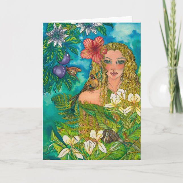 Serenity Greeting Card (Front)