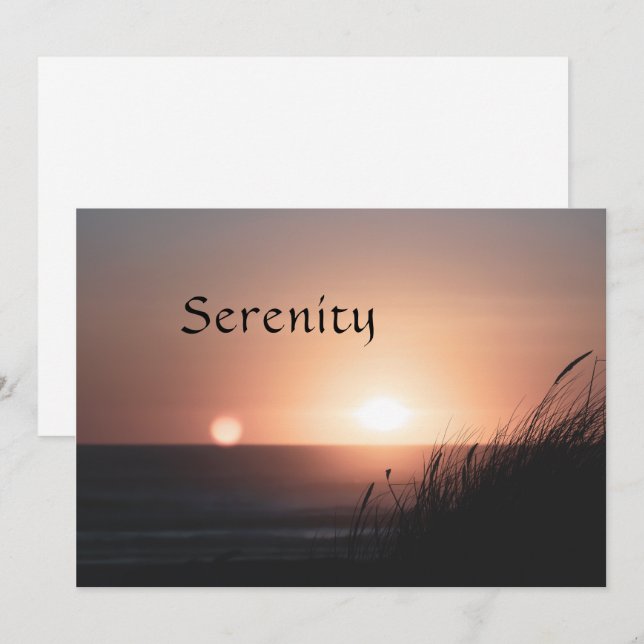 Serenity Holiday Card (Front/Back)