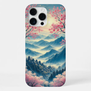 Serenity in Bloom: Japanese Cherry Blossoms iPhone 16 Pro Max Case