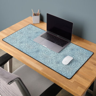 Serenity in Ice Blue Florals
