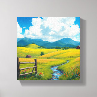 Serenity in Nature Canvas Print