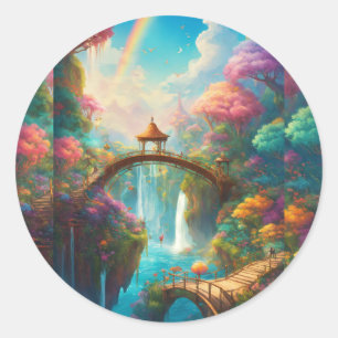 Serenity in Nature T-Shirt Collection Classic Round Sticker