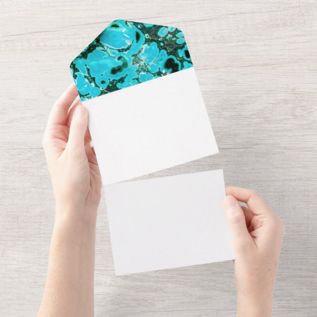 Serenity in Stone  All In One Invitation (Tearaway)