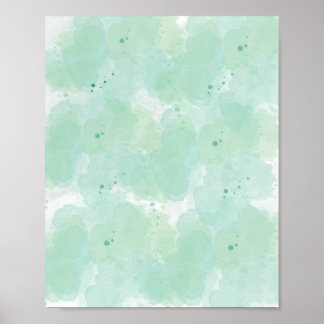 Serenity in Strokes wall art poster