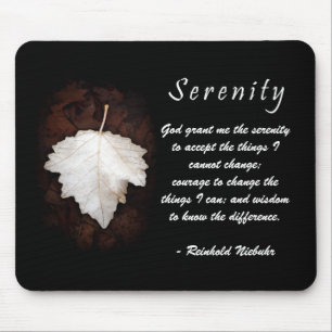 Serenity Inspirational Mousepad