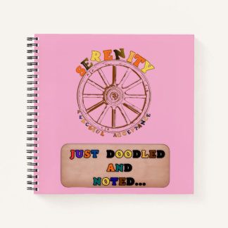 SERENITY_JUST DOODLED AND NOTED NOTEBOOK