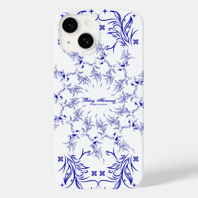 Serenity Koi Art Case-Mate iPhone Case (Back)