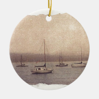 Serenity Lake Ceramic Ornament