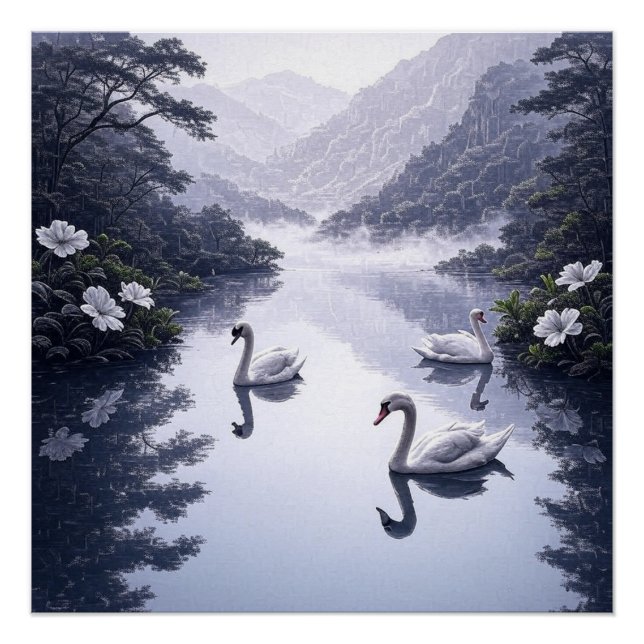 Serenity Lake Poster (Front)